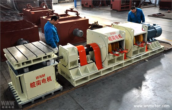 皖南電機(jī)成功設(shè)計(jì)制造大扭轉(zhuǎn)高轉(zhuǎn)速制動器動態(tài)試驗(yàn)臺